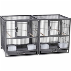 PREVUE HENDRYX PET PRODUCTS HAMPTON DELUXE DIVIDED BREEDER BIRD CAGE UPC 048081000755