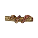 PAWS & CO. ANTLER LARGE/XLARGE BULLY WRAPPED SPLIT - 8" SHRINK WRAP W/ CIGAR BAND UPC 859186004391