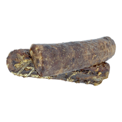 PAWS & CO. ANTLER SMALL LIVER DIPPED SPLIT - 5" SHRINK WRAP W/ CIGAR BAND UPC 859186004421