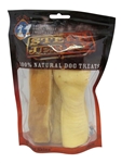 QT DOG BEEF SKINZ 6" 4/PK  UPC 671963015181