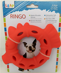 SAFEMADE PET PRODUCTS LEAP RINGO RED