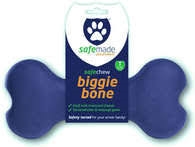 SAFEMADE PET PRODUCTS SAFECHEW BIGGIE BONE MEDIUM BLUE UPC 816555011220