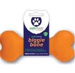 SAFEMADE PET PRODUCTS SAFECHEW BIGGIE BONE MED TOMATO UPC 816555011237