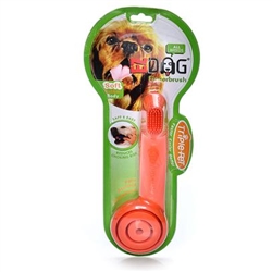 TRIPLE PET EZDOG FINGERBRUSH UPC 746248201150