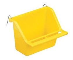 VO TOYS VIP SEED CUPS W PERCH & WIRE HOOKS 6 OZ. - 12 COUNT CARTON. ASSORTED COLORS.  UPC 075726075564