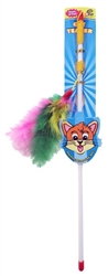 XPET FEATHER DANGLE POLE TOY CAT TEASER