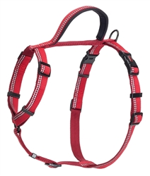 THE COMPANY OF ANIMALS RED LARGE HALTI WALKING HARNESS (CHEST 26" - 30")  UPC 886284173414