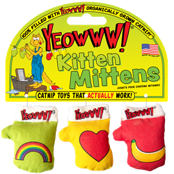 YEOWWW! CATNIP KITTEN MITTENS