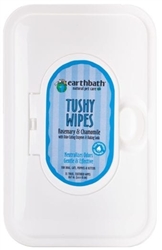 EARTHBATH TUSHY WIPES, ROSEMARY & CHAMOMILE, 72 CT  UPC 602644023133