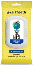 EARTHBATH EYE WIPES, HYPO-ALLERGENIC, FRAGRANCE FREE, 30 CT - 6 CT COUNTER DISPLAY UPC 602644028206