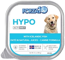 FORZA10 HYPOALLERGENIC FISH ACTIWET DOG 3.5 OZ. 32/CS UPC 8020245707030