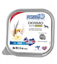 FORZA10 DERMO ACTIVE FISH ACTIWET DOG 3.5 OZ. 32/CS UPC 8020245707054
