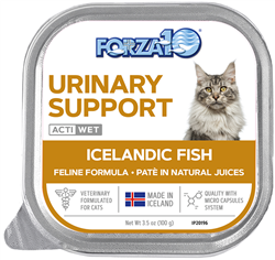 FORZA10 URINARY FISH ACTIWET CAT 3.5 OZ. 32/CS UPC 8020245707757