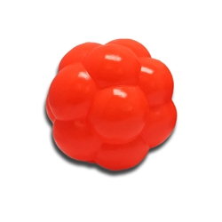 **TEMPORARILY UNAVAILABLE** HUETER TOLEDO SOFT-FLEX&#194;&#174; HEAVY DUTY SQUEAKER TOYS MOLECULE - 4" - ORANGE  UPC 095467068045 3.35