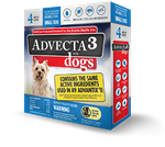 PET IQ ADVECTA 3 SMALL DOG (5-10 LBS) 4 DOSES 3/PK UPC 818145016813