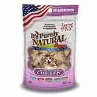 ** OUT OF STOCK **LOVING PETS PRODUCTS 0.6 OZ. PURELY NATURAL CAT TREATS FREEZE DRIED CHICKEN  UPC 842982052512