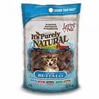 ** OUT OF STOCK **LOVING PETS PRODUCTS 2 OZ. PURELY NATURAL CAT TREATS BUFFALO MEAT STRIPS  UPC 842982052604