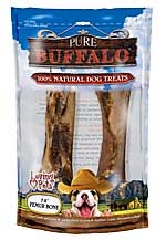 ** OUT OF STOCK **LOVING PETS PRODUCTS PURE BUFFALO 2 PK 4-6â€ MEATY FEMUR BONE  UPC 842982056503