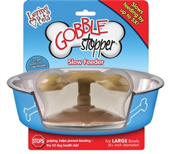 ** OUT OF STOCK **LOVING PETS PRODUCTS MEDIUM GOBBLESTOPPER FOR BOWLS 6-8 INCHES IN DIAMETER  UPC 842982073104