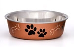 LOVING PETS PRODUCTS 3 QUART COPPER BELLA BOWL  UPC 842982074538