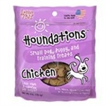 ** OUT OF STOCK **LOVING PETS PRODUCTS HOUNDATIONS 4 OZ. TRAINING TREATS CHICKEN  UPC 842982081505