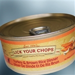 LICK YOUR CHOPS TURKEY & BROWN RICE 5.5 OZ CANS 24/CS UPC 032976559725