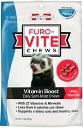 ** OUT OF STOCK **MARSHALL PET PRODUCTS FURO-VITE CHEWS 3 OZ.  UPC 766501004069