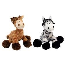 MULTIPET PET ENVY MANE EVENTS (ZEBRA, GIRAFFE) SIZE: 11" 3/PK UPC 71710857317