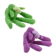 MULTIPET PET ENVY LAMIEDOODLE SMALL (GREEN, PURPLE) SIZE: 7" 3/PK UPC 71710857318