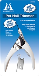 ** OUT OF STOCK **MILLERS FORGE GUILLOTINE NAIL CLIPPER W/ REPLACEMENT BLADE UPC 076681007447