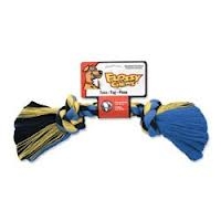 MAMMOTH PET PRODUCTS SMALL 9" COTTONBLEND COLOR ROPE BONE  UPC 746772200025