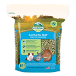 OXBOW ANIMAL HEALTH ALFALFA HAY 15 OZ. BAG  UPC 744845402154