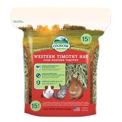 ** OUT OF STOCK **ANIMAL HEALTH WESTERN TIMOTHY HAY 25 POUND BOX  UPC 744845402277