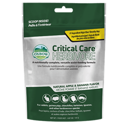 ** OUT OF STOCK **OXBOW ANIMAL HEALTH CRITICAL CARE HERBIVORE 1 POUND BAG  UPC 744845701042