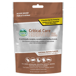 ** OUT OF STOCK **OXBOW ANIMAL HEALTH CRITICAL CARE .22 POUNDS EXTRA FINE  UPC 744845701103