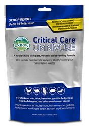 ** OUT OF STOCK **OXBOW ANIMAL HEALTH CRITICAL CARE OMNIVORE 70G UPC 744845965557