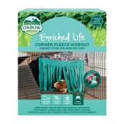 ** OUT OF STOCK **OXBOW ANIMAL HEALTH ENRICHED LIFE CORNER FLEECE HIDEOUT UPC 744845966380