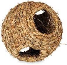 PREVUE HENDRYX PET PRODUCTS LARGE GRASS BALL 9" DIAMETER  UPC 048081010952