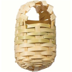 PREVUE HENDRYX PET PRODUCTS FINCH BAMBOO COVERED NEST  UPC 048081011546