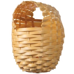 PREVUE HENDRYX PET PRODUCTS LARGE FINCH BAMBOO COVERED NEST  UPC 048081011553