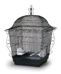 ** OUT OF STOCK **PREVUE HENDRYX PET PRODUCTS JUMBO SCROLLWORK TIEL CAGE BLACK  UPC 048081220009