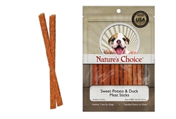 ** SPECIAL PURCHASE WHILE SUPPLIES LAST ** LOVING PETS PRODUCTS DOLLAR PROGRAM 2 OZ. SWEET POTATO AND DUCK MEAT STICKS 24 COUNT/ PRICE EACH PIECE UPC 842982080041