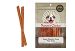 ** SPECIAL PURCHASE WHILE SUPPLIES LAST ** LOVING PETS PRODUCTS DOLLAR PROGRAM 2 OZ. SWEET POTATO AND DUCK MEAT STICKS 50 COUNT/ PRICE EACH PIECE UPC 842982080041