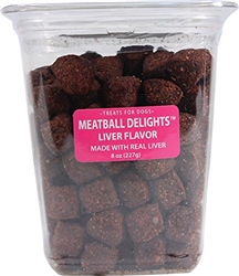 ** OUT OF STOCK **SUNSHINE MILLS 6/8 OZ. MEATBALL DELIGHTS LIVER UPC 070155166258