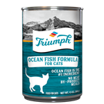 TRIUMPH PET INDUSTRIES OCEANFISH CAT FOOD 12/13.2 OZ. CANS  UPC 073657002895