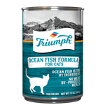 TRIUMPH PET INDUSTRIES TROUT CAT FOOD 12/13.2 OZ. CANS  UPC 073657002901