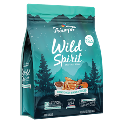 ** OUT OF STOCK **TRIUMPH PET INDUSTRIES WILD SPIRIT CHICKEN, RICE & SWEET POTATO 3 LB BAG  UPC 073657008842