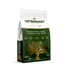 ** OUT OF STOCK **TRIUMPH VETERINARY SELECT DIGESTIVE & SKIN CARE FORMULA FOR DOGS 4/8.5 LB BAGS UPC 738039200145