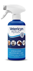 VETERICYN ALL ANIMAL ANTIMICROBIAL WOUND & SKIN CARE 16 OZ TRIGGER UPC 852009002000