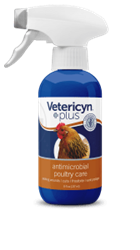 VETERICYN ANTIMICROBIAL POULTRY CARE 8 OZ TRIGGER UPC 852009002215